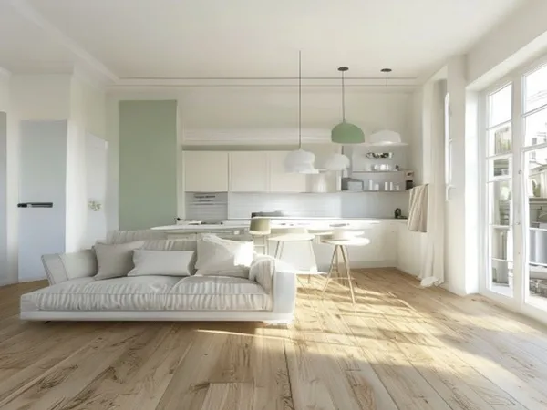 Trois appartements rénovés pour une SCI · Septfonds · peinture, sols, cuisines