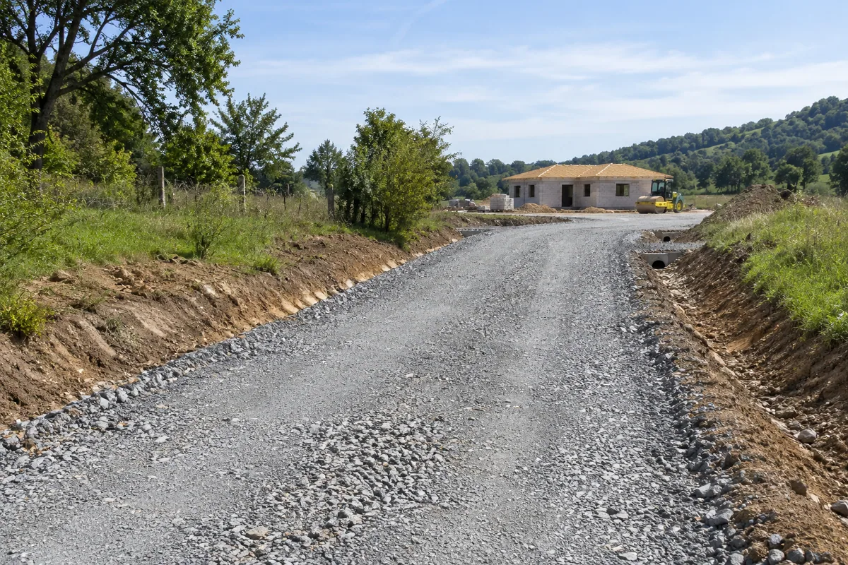 Inspiration : Création d’un accès de chantier