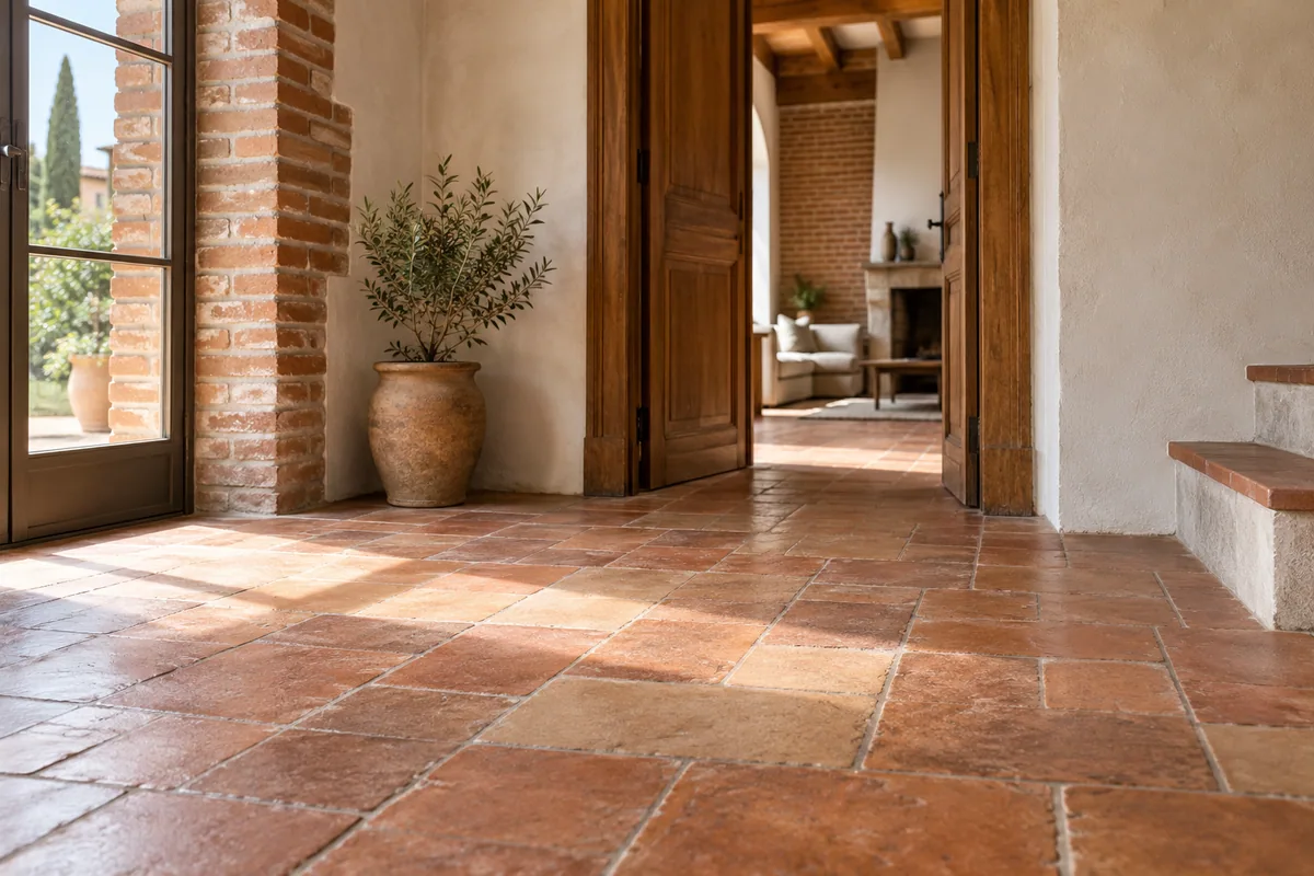 Inspiration : Carrelage et caractère ancien