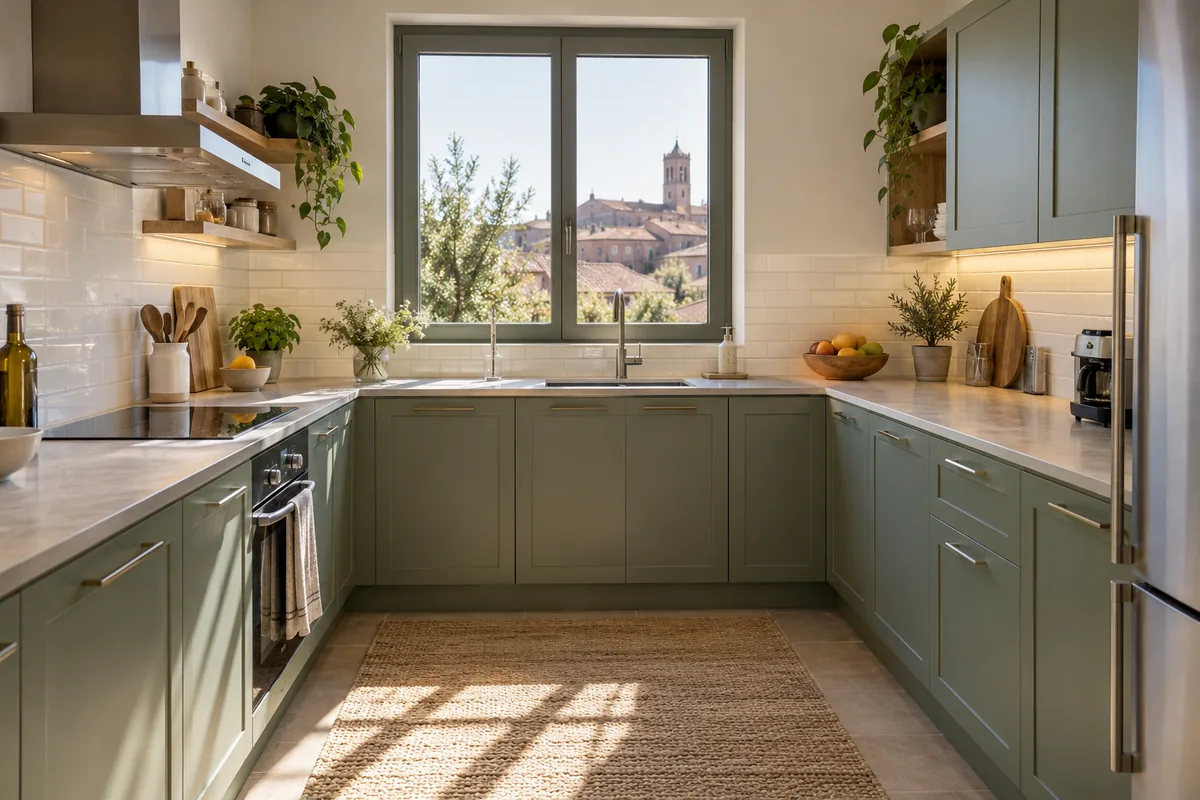 Inspiration : Cuisine, réseaux et finitions