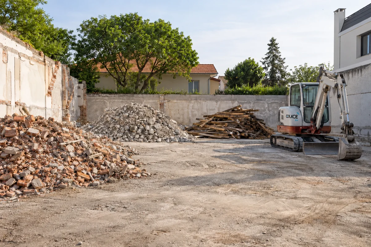 Inspiration : Déconstruction et tri des matériaux