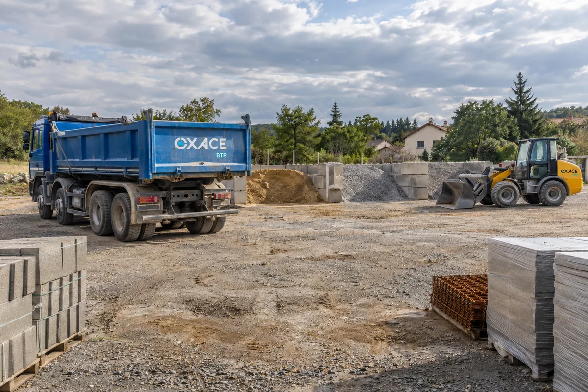 Inspiration : Logistique et coordination de chantier