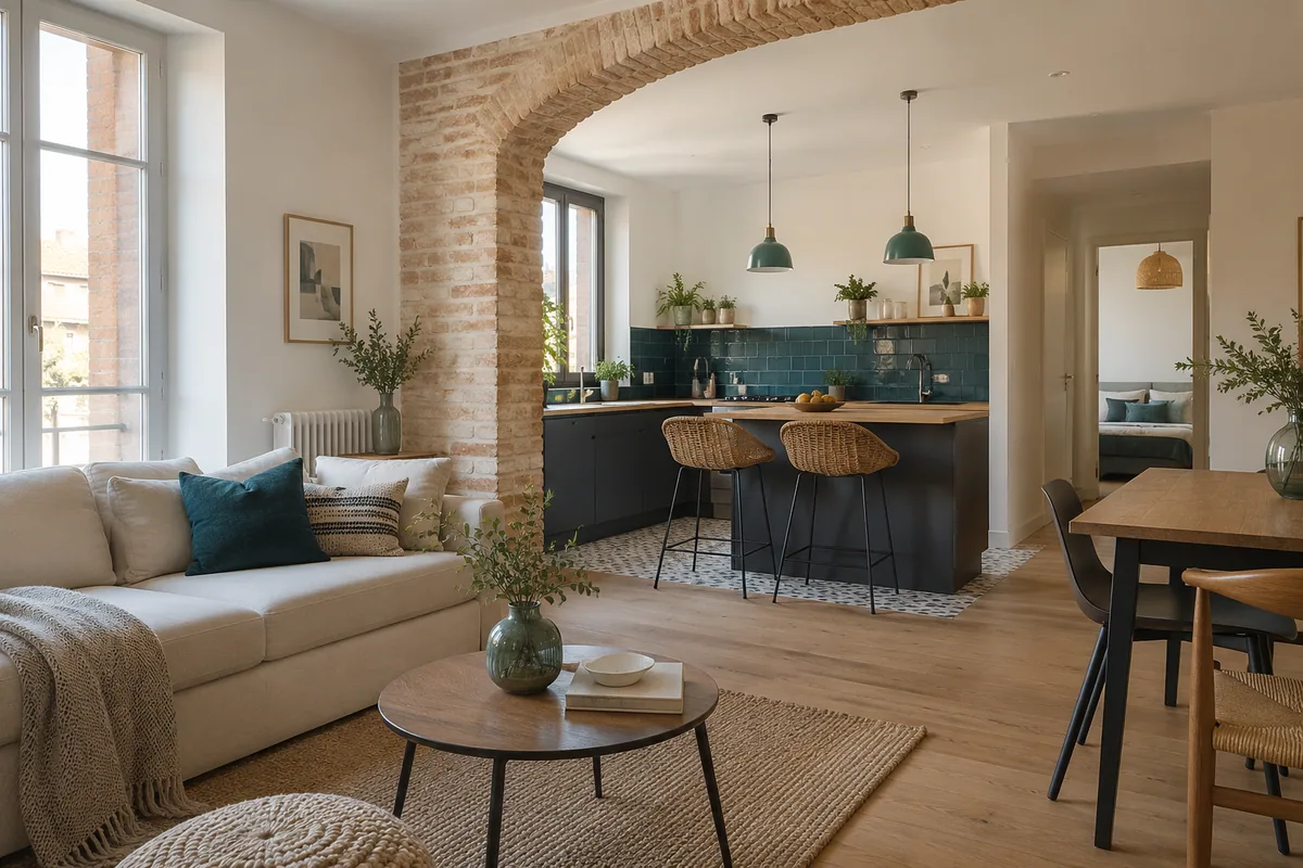 Inspiration : Rénovation complète d’un appartement