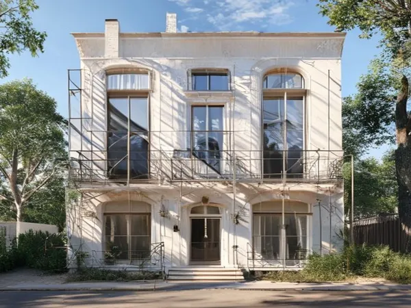 Chantier type : Ravalement complet d’une maison individuelle