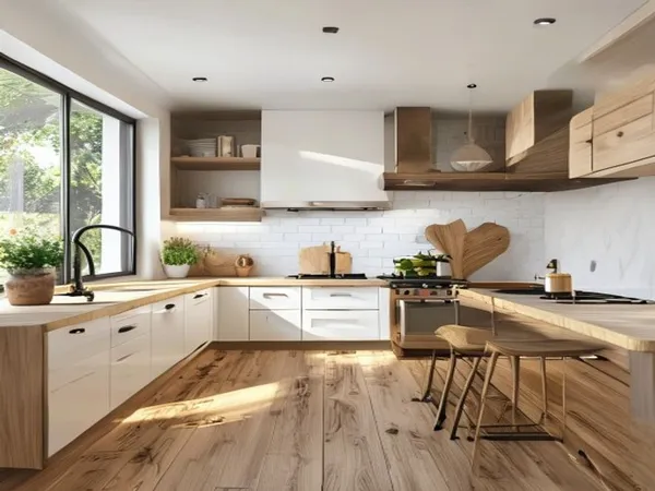 Chantier type : Création d’une cuisine équipée